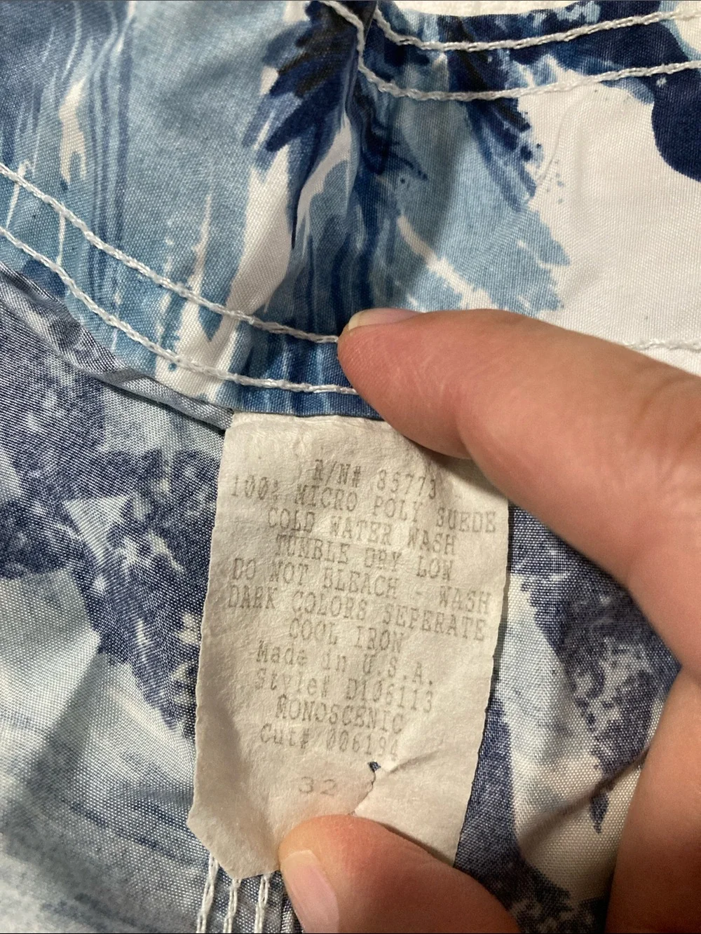 O’Neill swim trunks, size 32